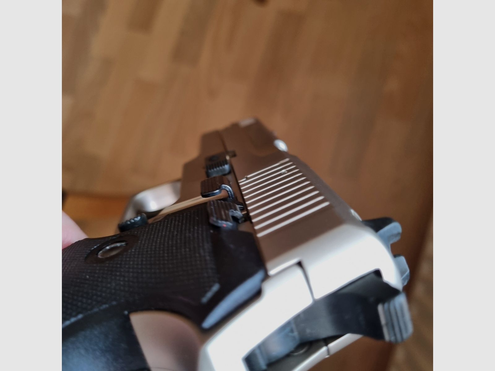 RWS Mod. C225, niquelado, CO2, versión antigua, compra del 11.03.2006