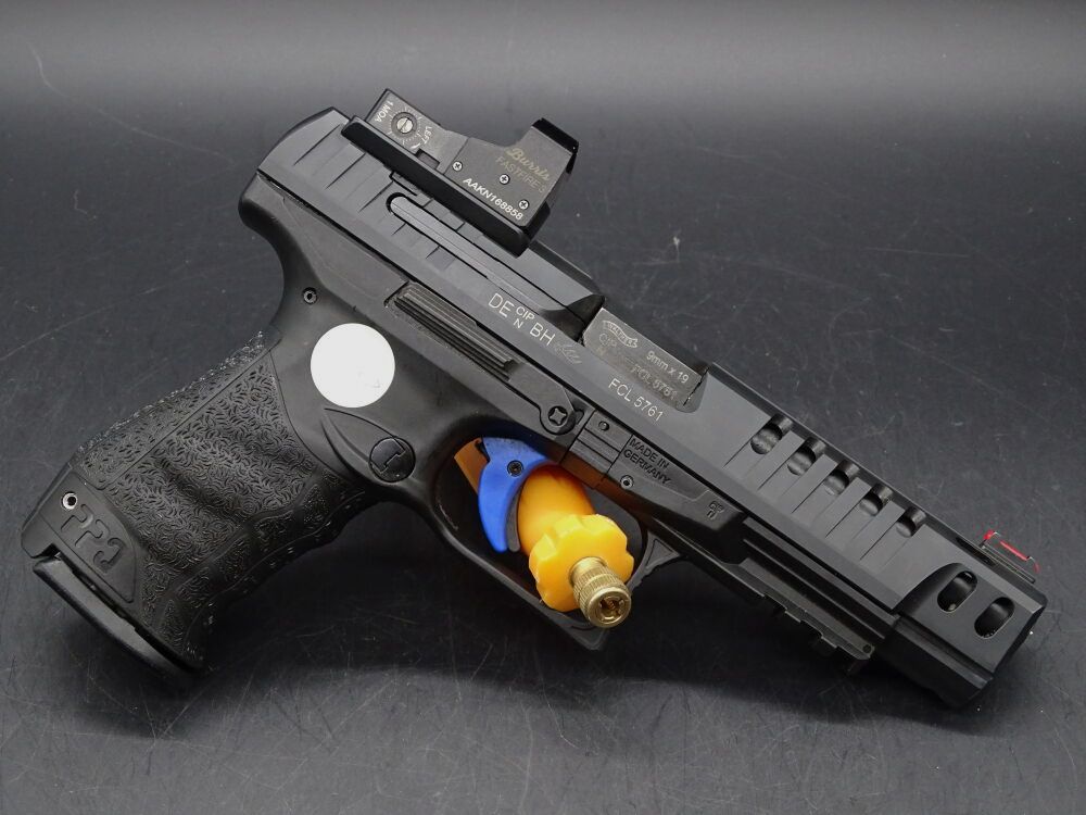 Walther Q5 Match mit Burris Fastfire 3 Kaliber 9mm Luger Q5 Match BJ 2017