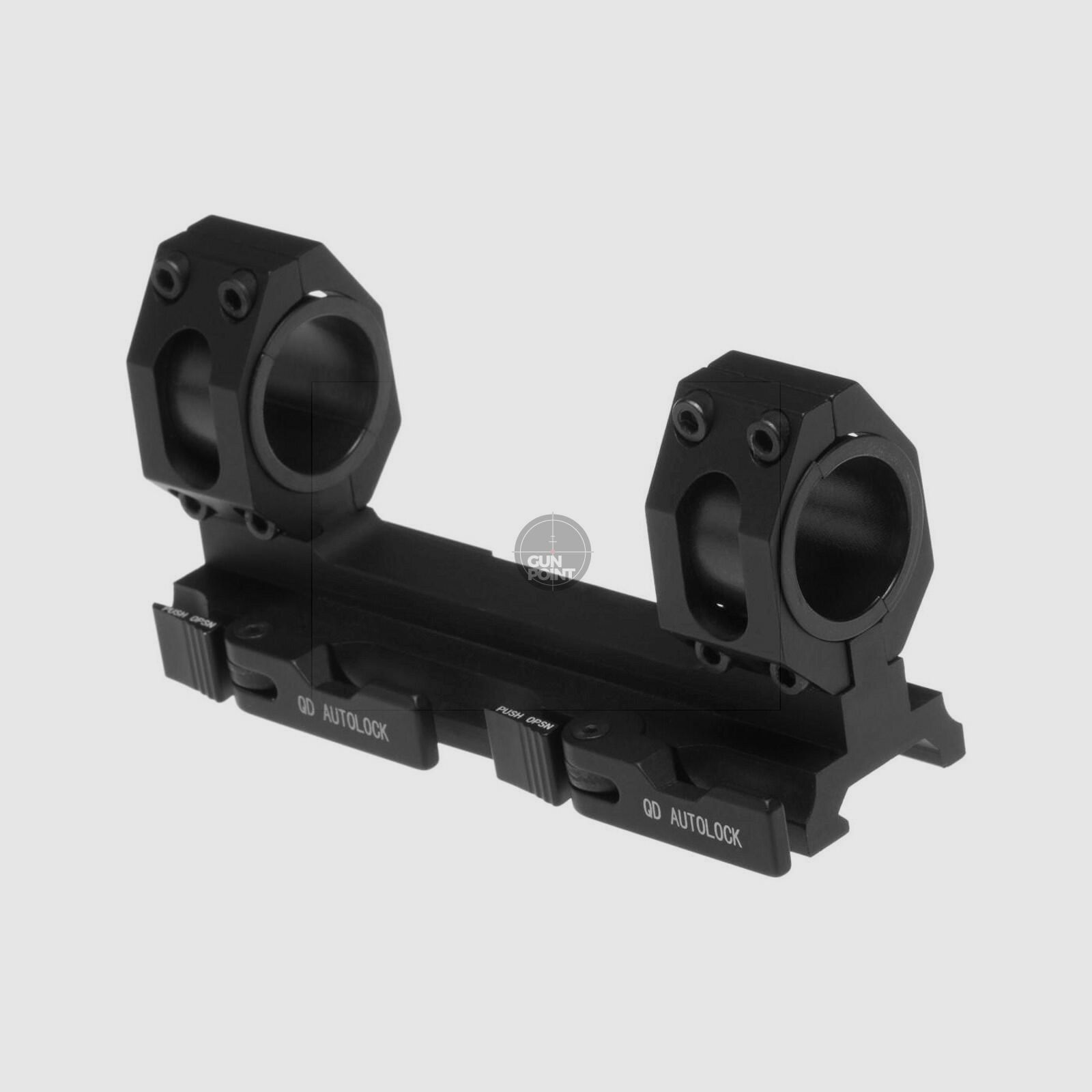 Aim-O Tactical Mount Base 25.4mm / 30mm-Schwarz