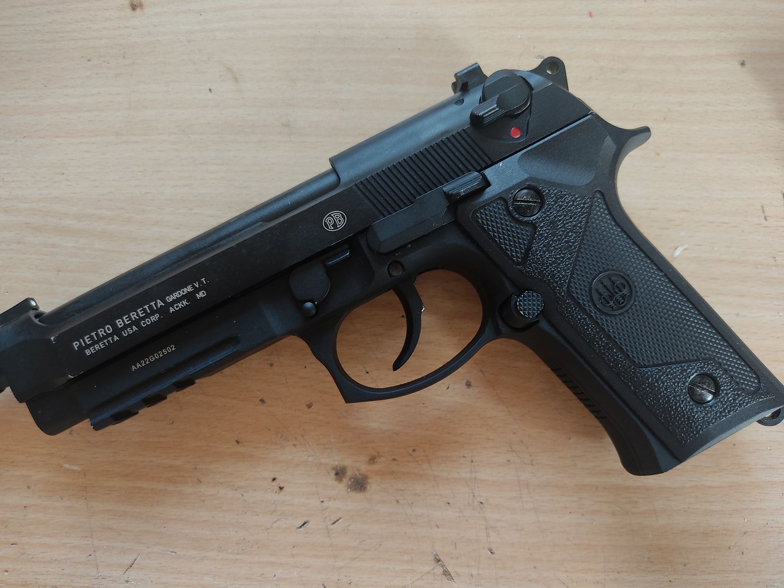 Airsoft Beretta m9a3 GBB 6mm Vollmetall lizenziert 