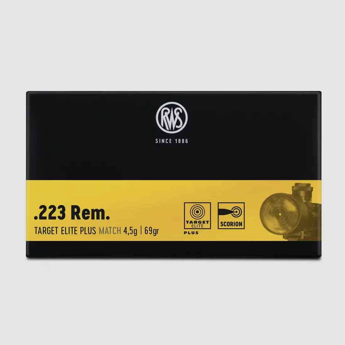 RWS TARGET ELITE PLUS .223 Rem. 69 gr 20 pz