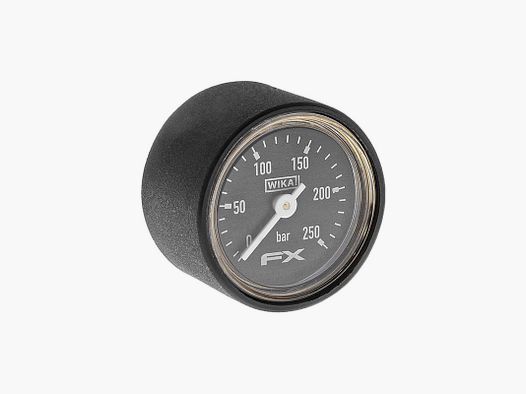 Manometer FX Airguns 27mm 250 bar mit WIKA-Schutz