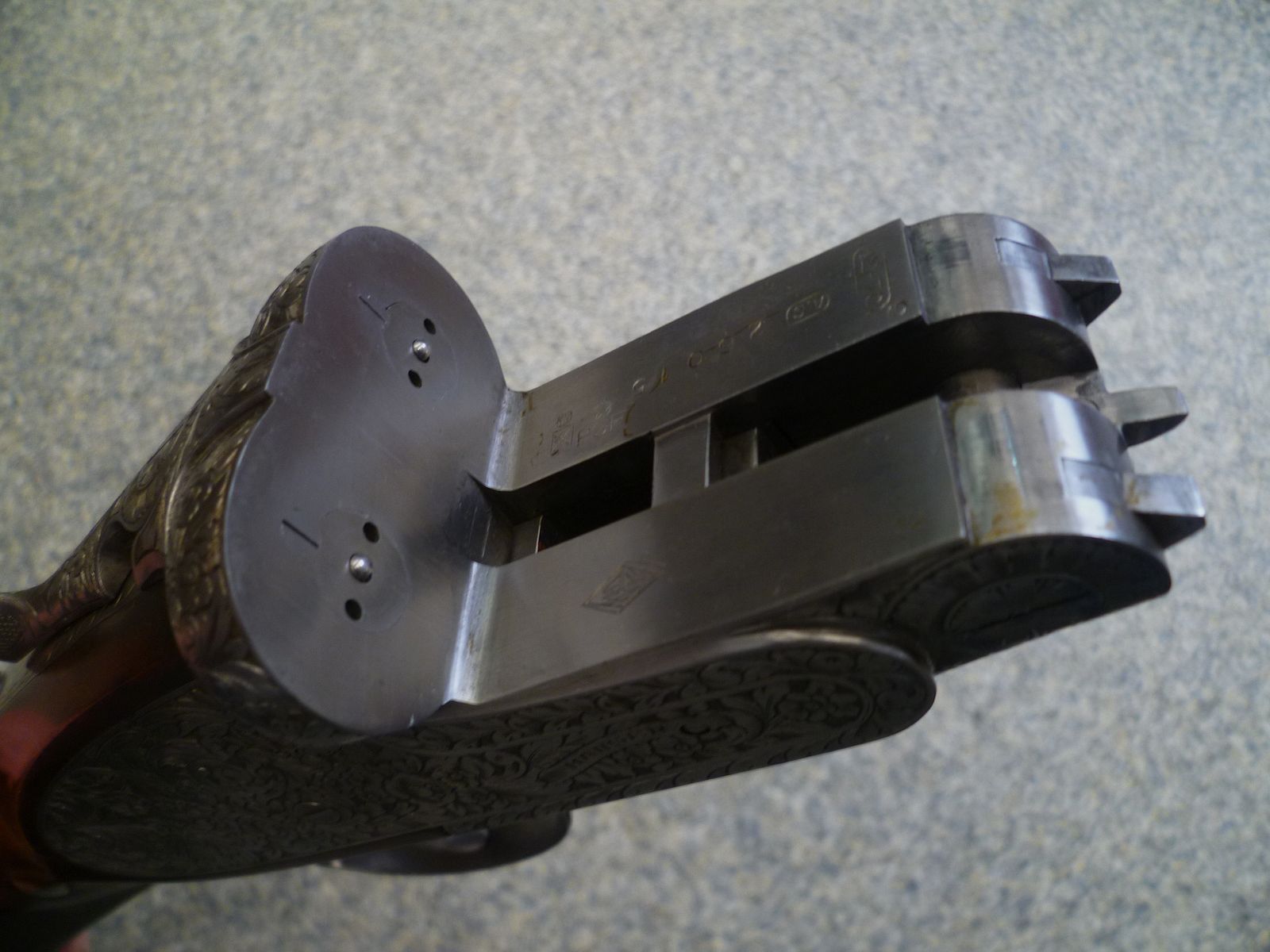 Para strzelb bocznych Mauser Bristol 12/70