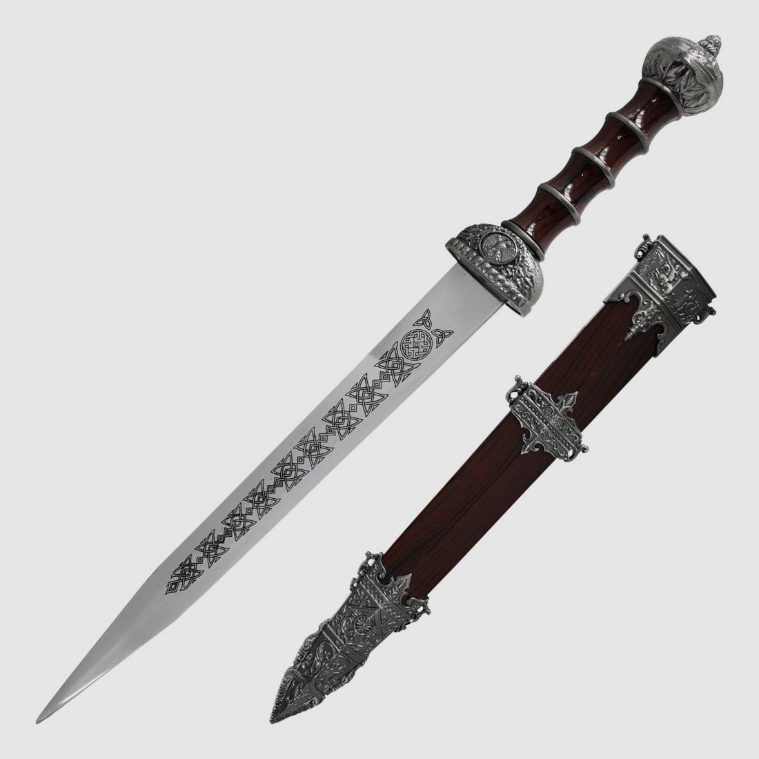 Roman gladius dagger with sheath
