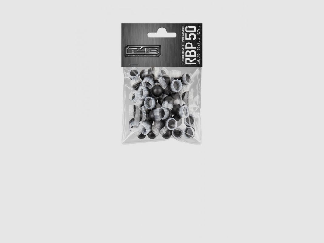 Packung mit 50 Gummigeschossen T4e Precision Kal.50, Bild 2 von 3