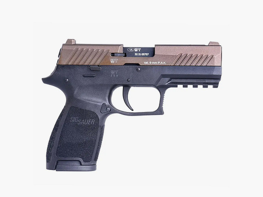 SIG SAUER P320 BRONZE SCHRECKSCHUSSPISTOLE IM KALIBER 9 MM P.A.K.
