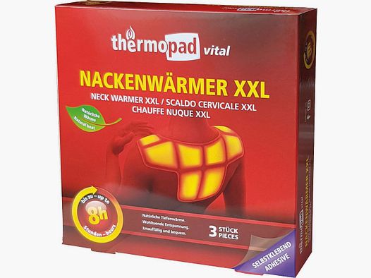 Thermopad podgrzewacz na szyję XXL 3-pak