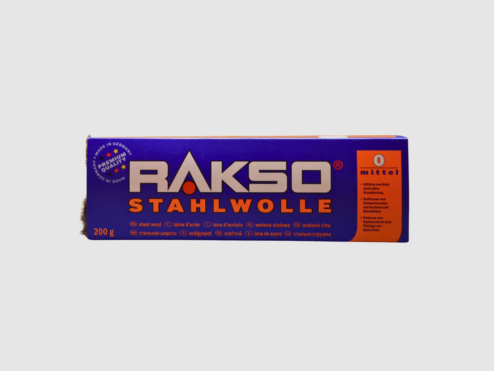 RAKSO Stahlwolle 0