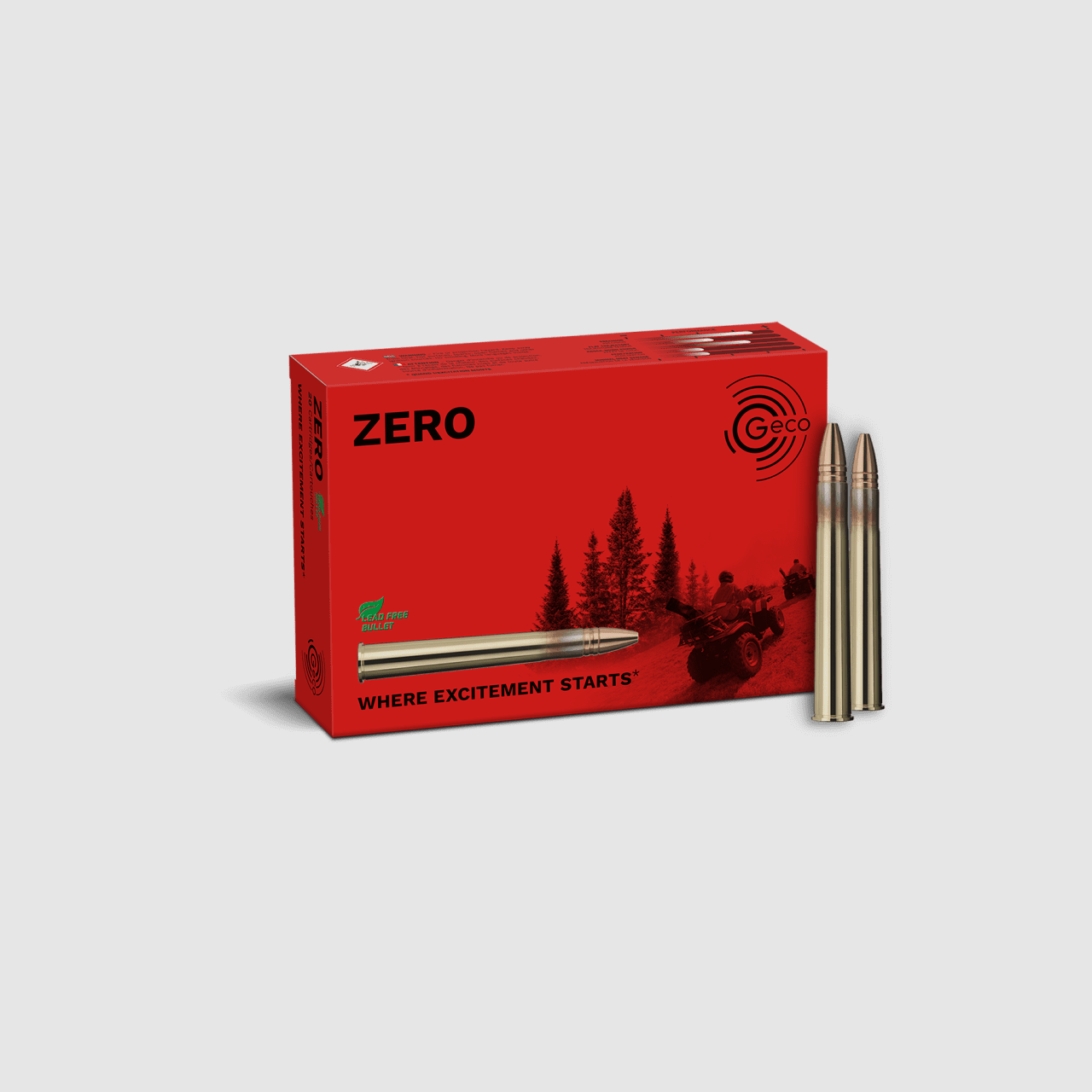 Geco 9.3x74 R Zero 184gr. - 20 pcs