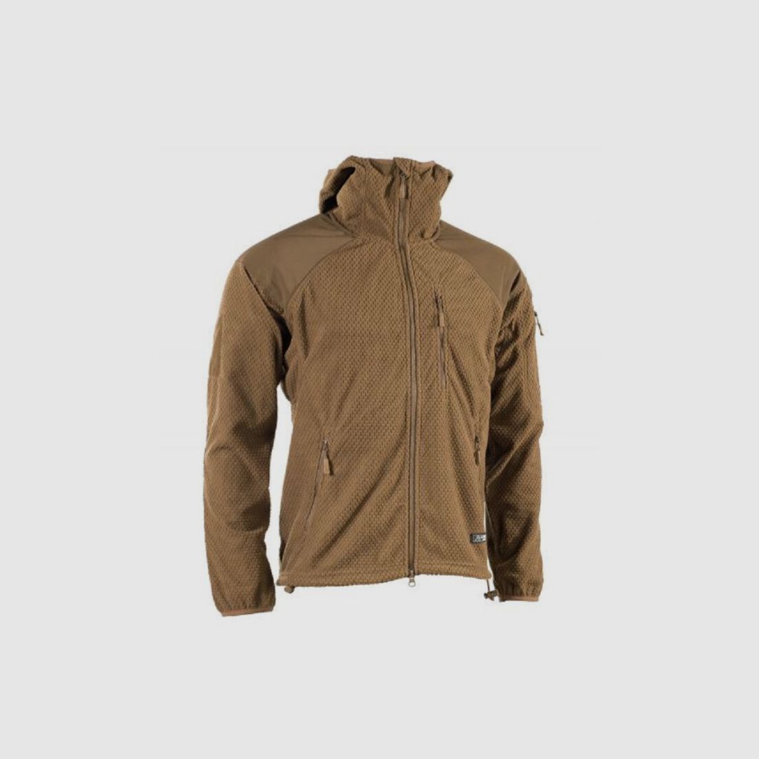 Fleece Hoodie-Jacke Delta Coyote, Bild 1 von 2