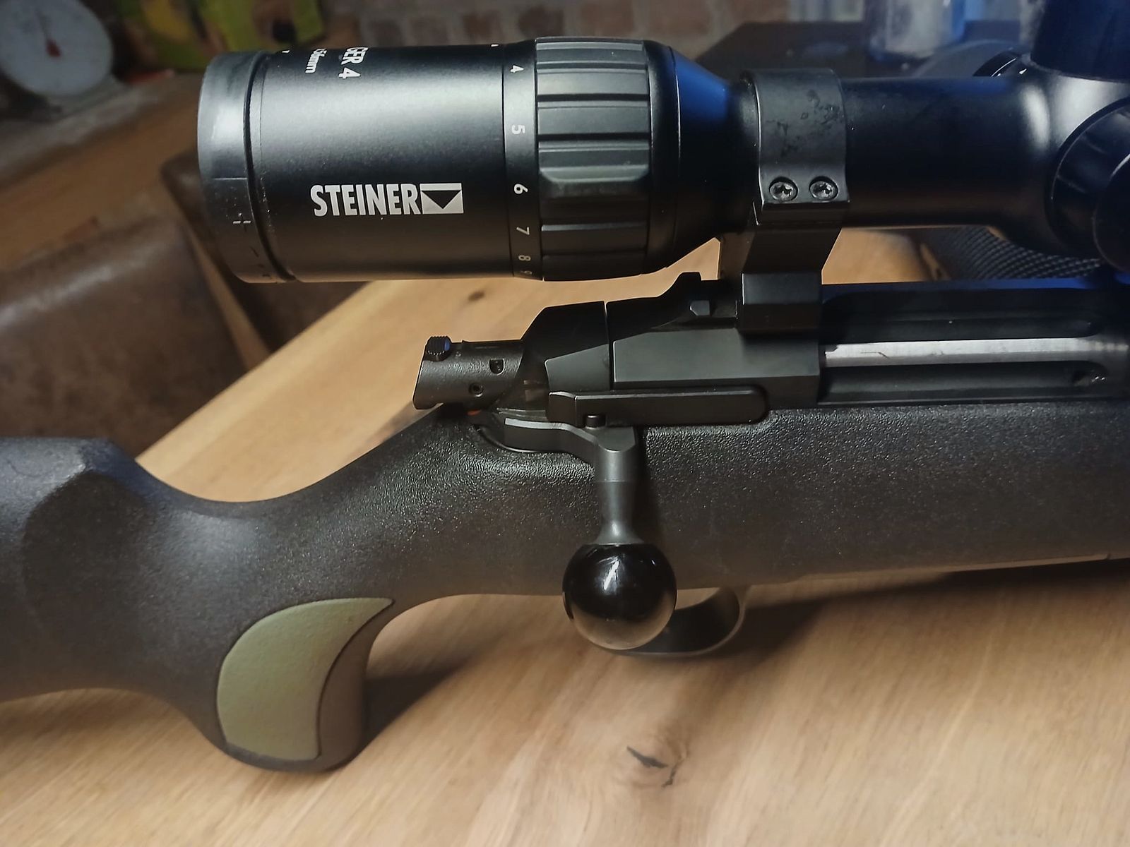 Steelaction HS .308 win Hausken 184 xtr. Guide T435 Leupond Mount Steiner Ranger