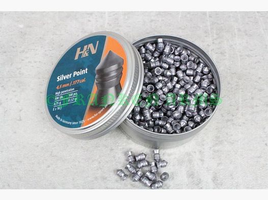H&N Silver Point 4.50mm 500 pieces