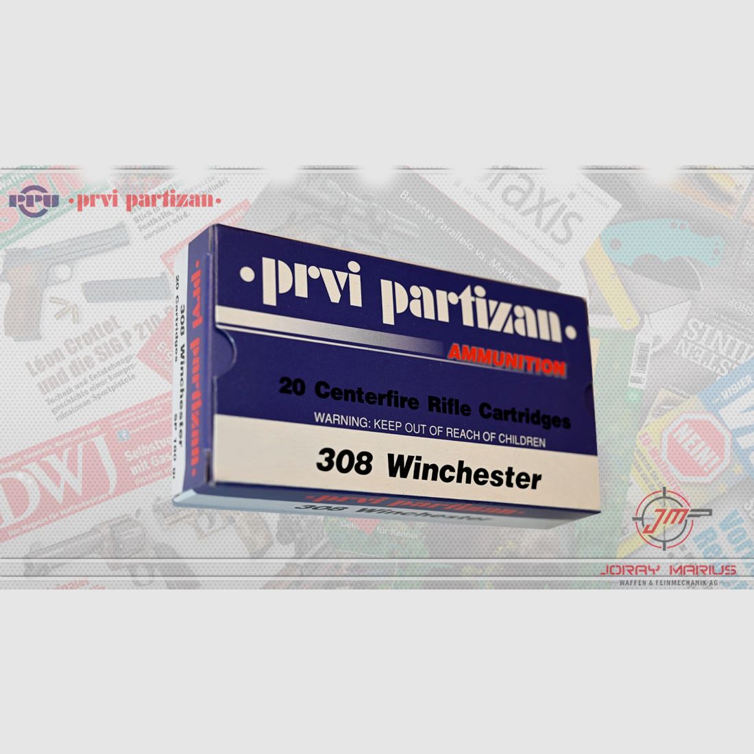 .308 Win PRVI Partizan SP 11.7g 180gr