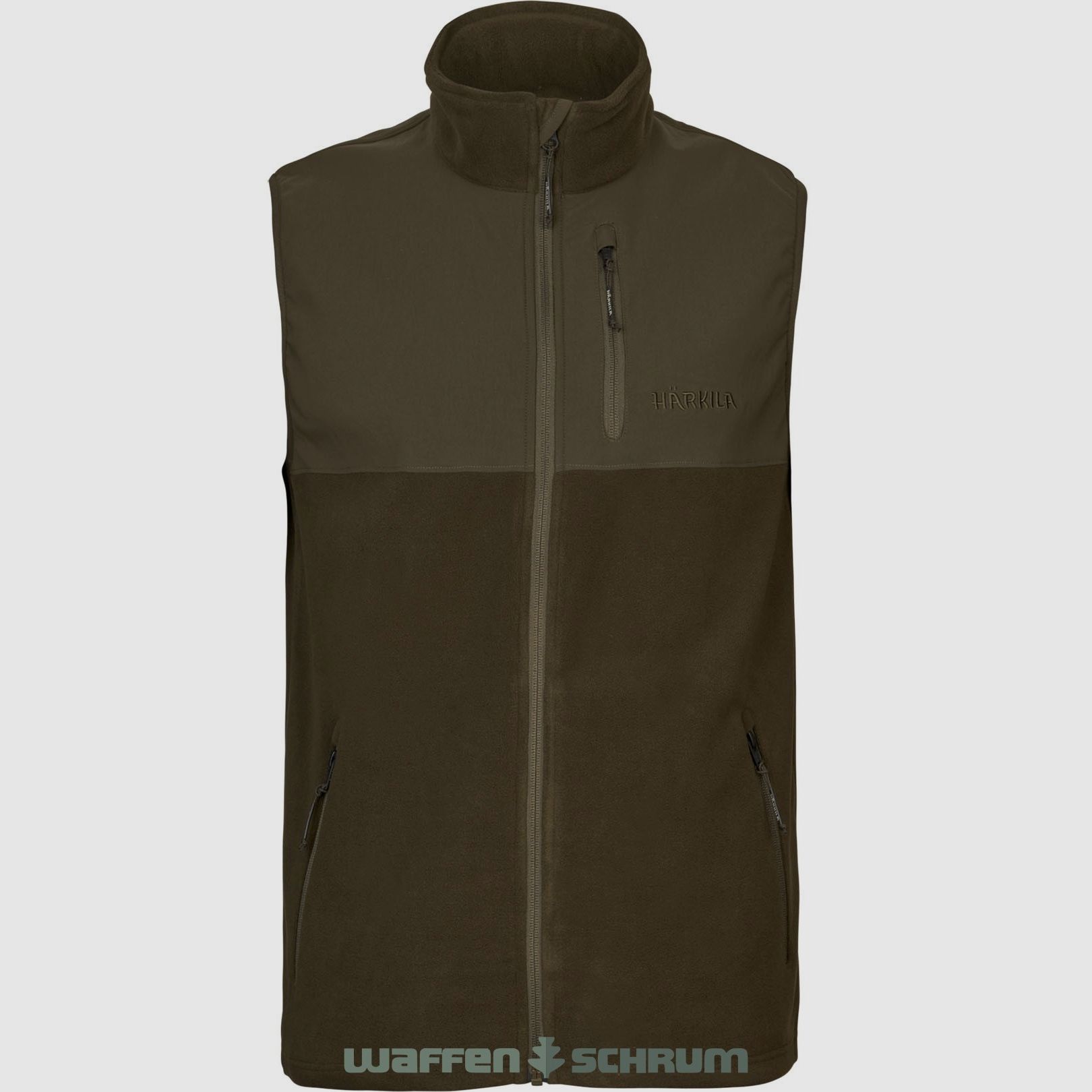 Härkila Fleece Vest Fjell Hunting Green/ Willow Green