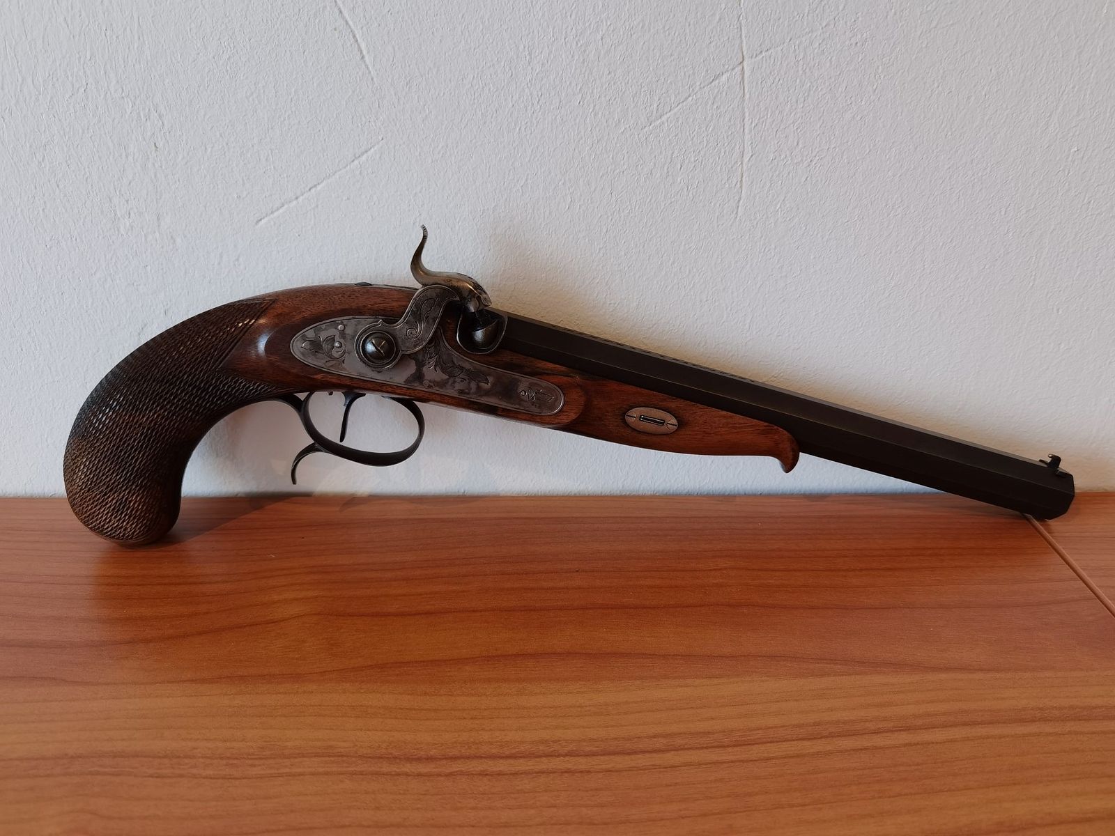 Pistola de avancarga Hege Siber Lausanne Cal. 33 Nr. 1799
