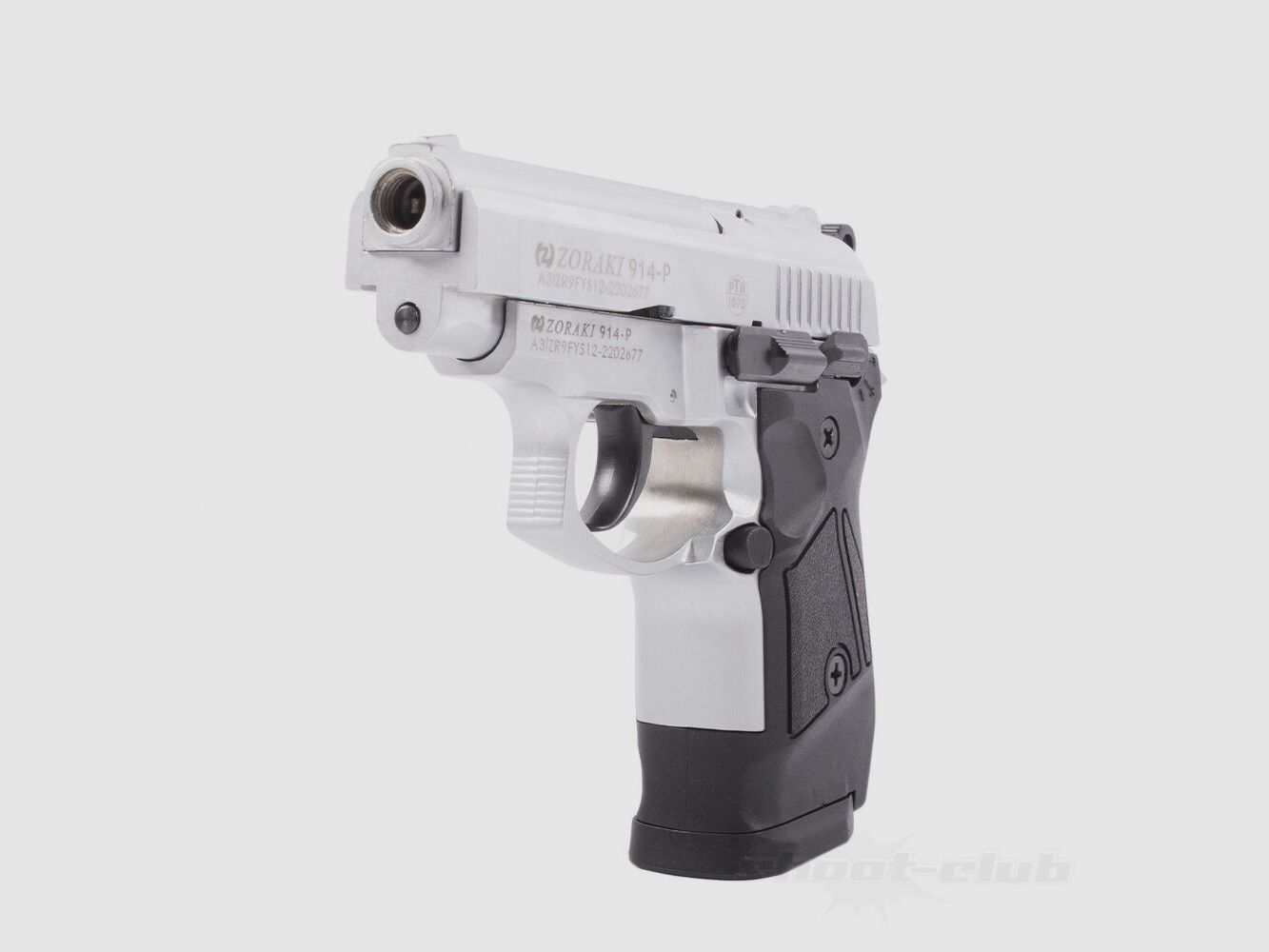 Zoraki Zoraki 914 matowy chrom 9 mm PAK