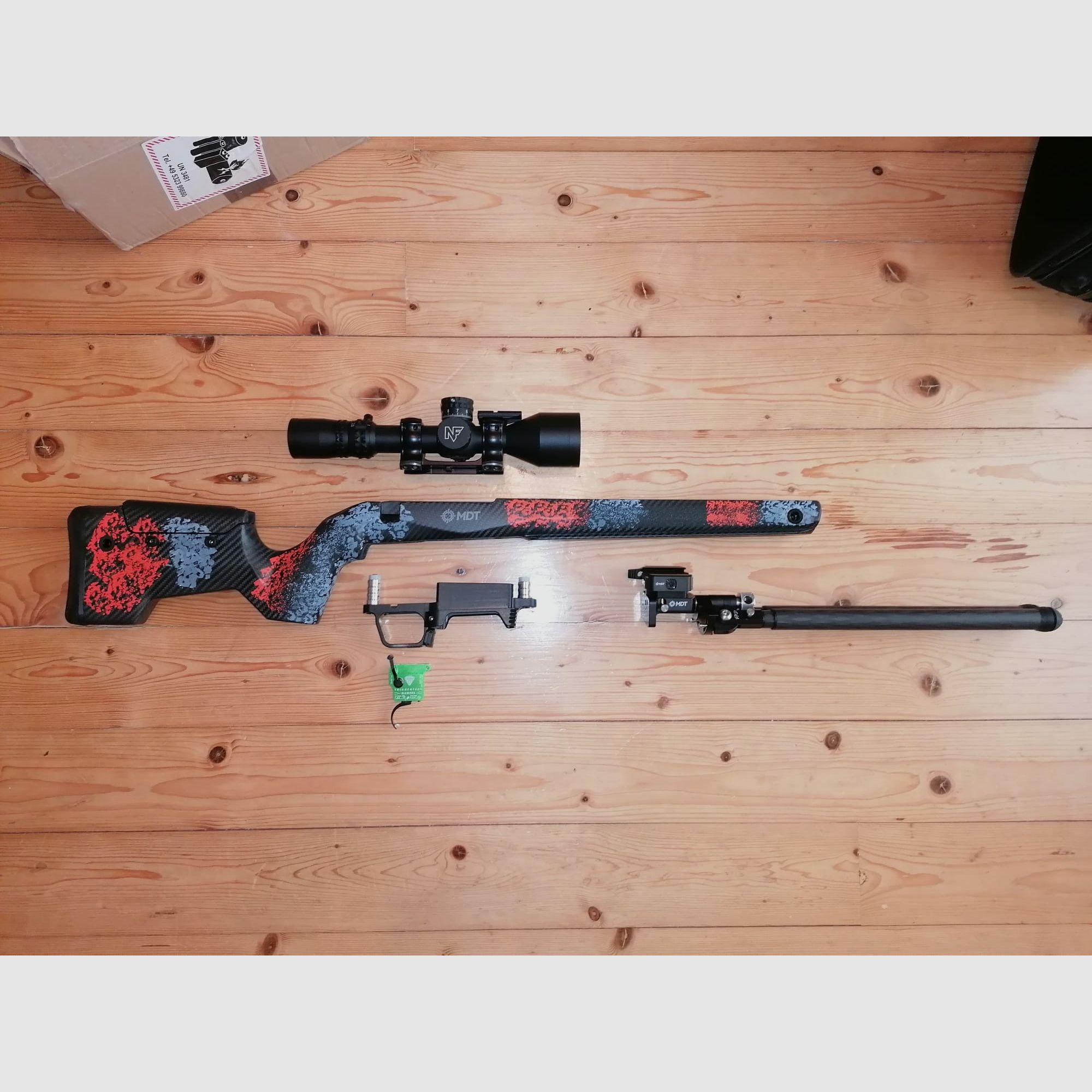 MDT CRBN Schaft – Remington 700 SA Footprint, Hunter Blaze – neu