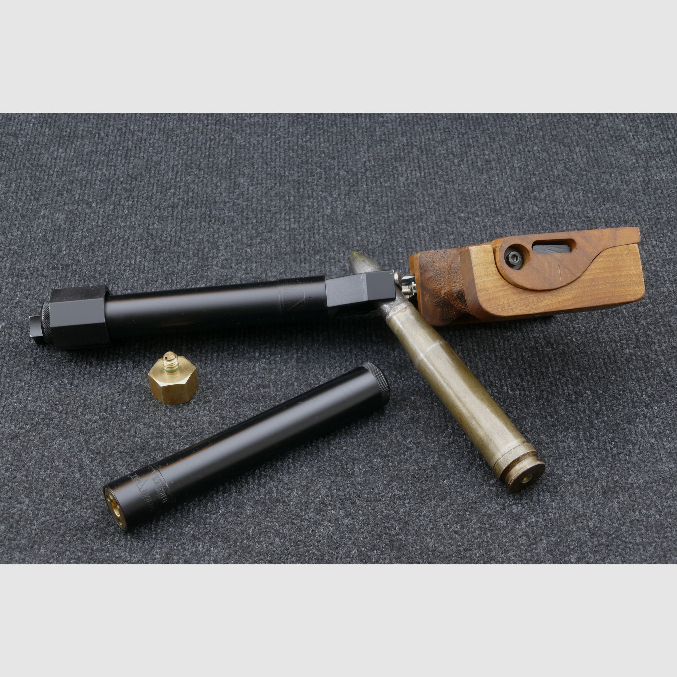 Steyr-Mannlicher LP1 CO₂ Match 4,5 mm „Match 91“ | 2 cartridges + filling adapter Ombouw naar perslucht mogelijk