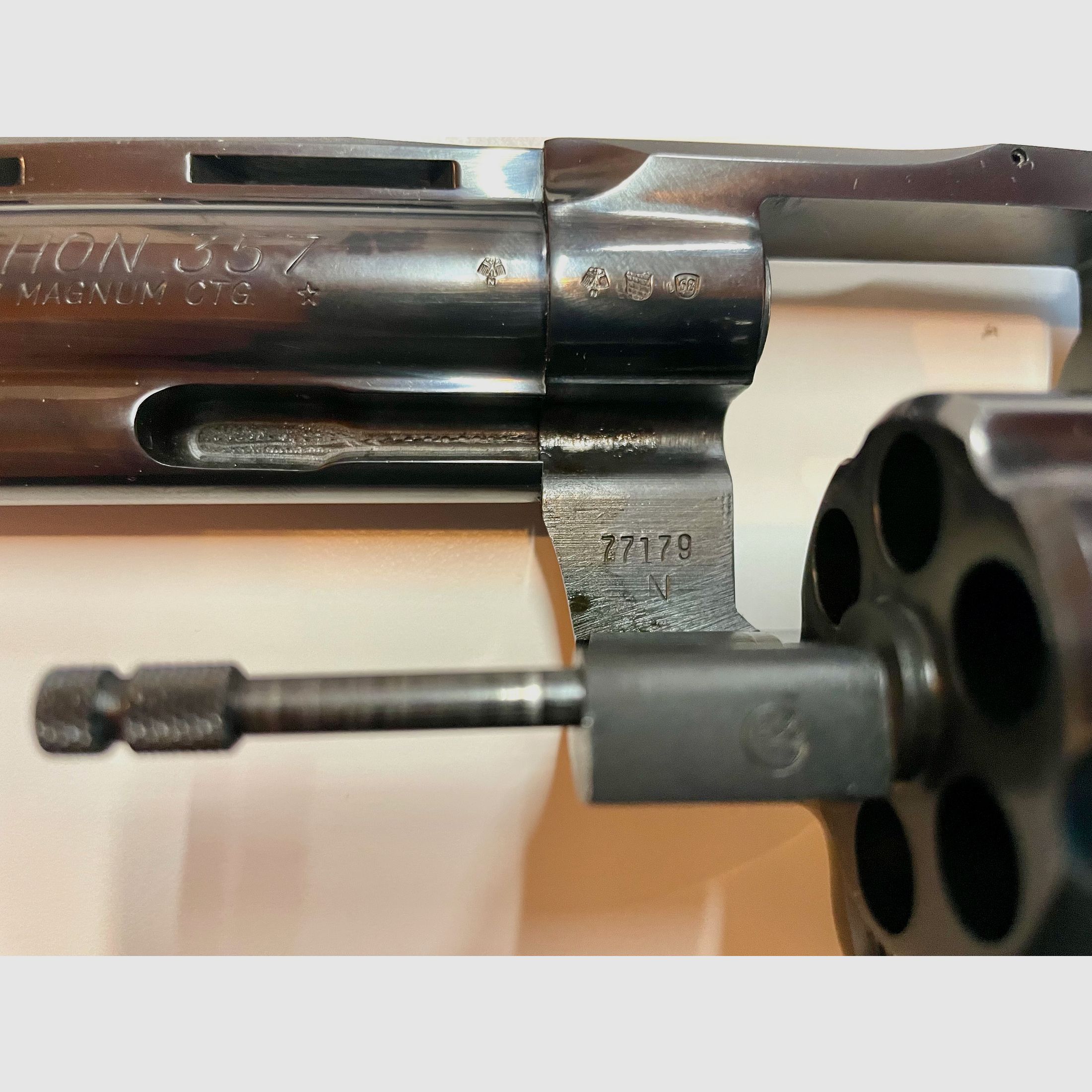 Colt Python .357Mag. CTG-  4“lunghezza della canna - Come nuovo