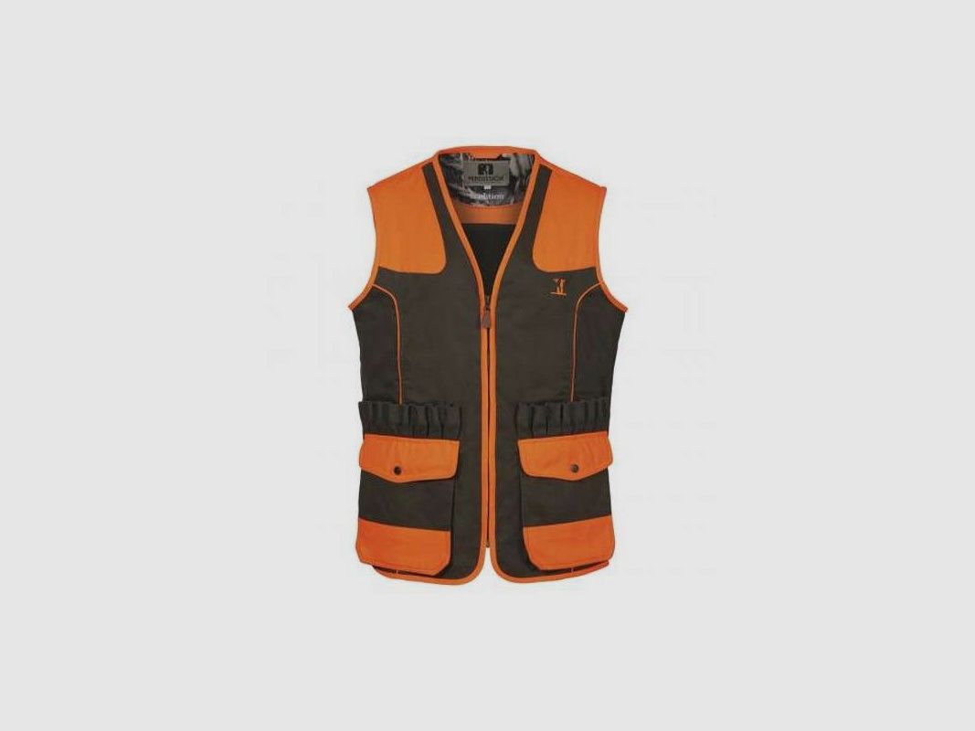 Gilet Tradition Kaki/Orange Percussion