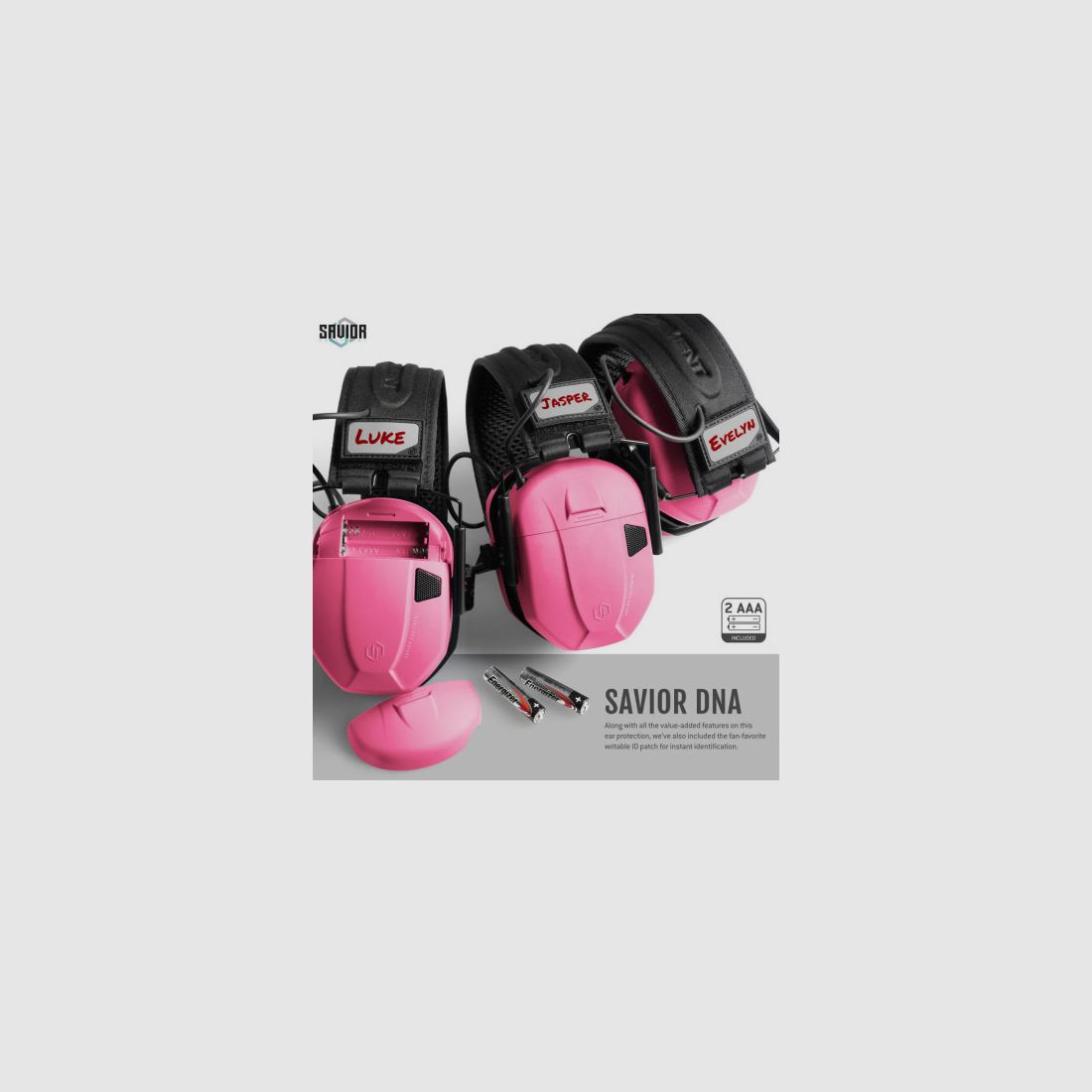 PROTEZIONE UDITIVA ELETTRONICA SAVIOR APOLLO ROSE, immagine 6 di 7