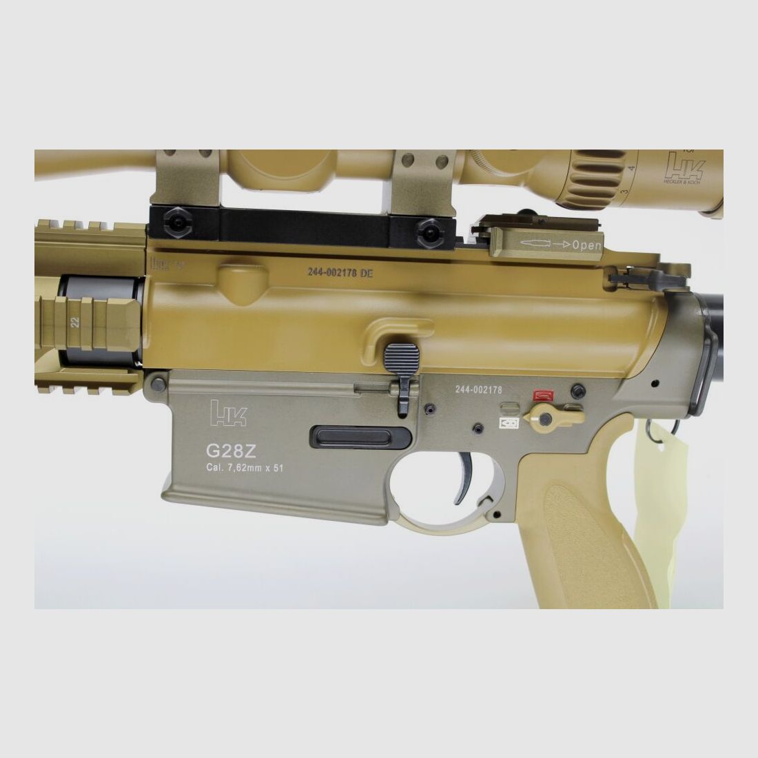 Heckler & Koch G28Z mit S&B und Aimpoint Harris Zweibein Komplettset .308Win