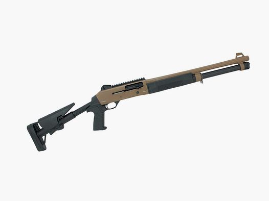 Strzelba samopowtarzalna ERMOX XA-4 AT-3 Telescopic kal 12/76 lufa 470mm - TAN