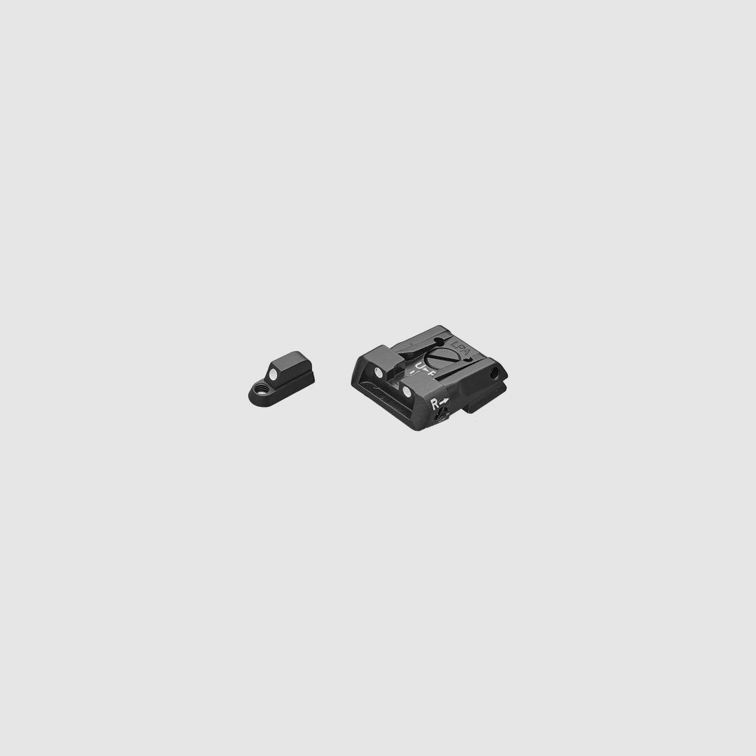 LPA SPS22CZ30 Set di Mirini Micrometric per CZ P-07, P-09 (non Kadet) – 3-Punti