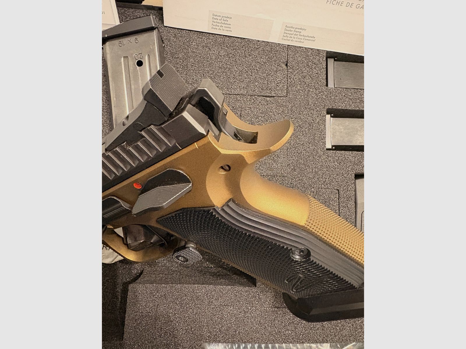 CZ TS 2 Bronze - Beamtenwaffe 