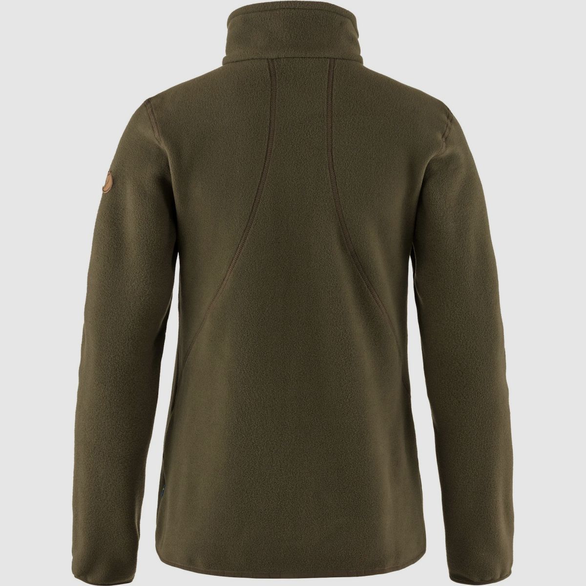 Chaqueta de forro polar FJÄLLRÄVEN Stina para mujer Verde Oliva Oscuro