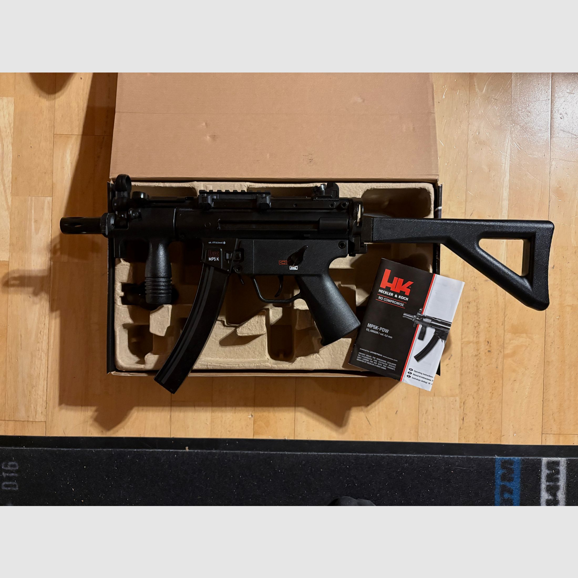 Umarex Heckler&Koch HK MP5 K-PDW CO2 as good as new 4.5 mm