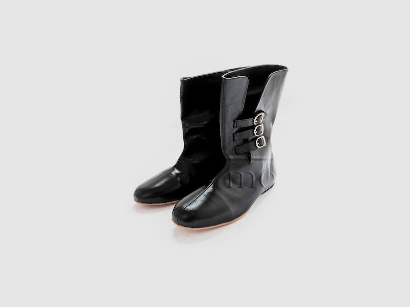 Mittelalterliche Lederstiefel