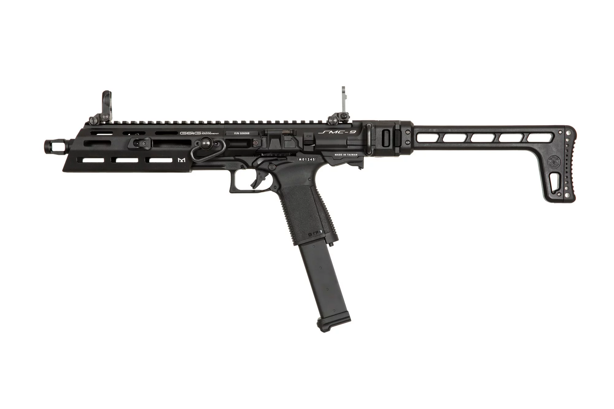 Subfusil ASG SMC-9 – negro, imagen 2 de 18