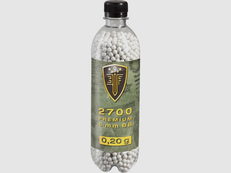 ELITE FORCE PREMIUM BB'S - 6MM - 0,20 G - 2700 COLPI