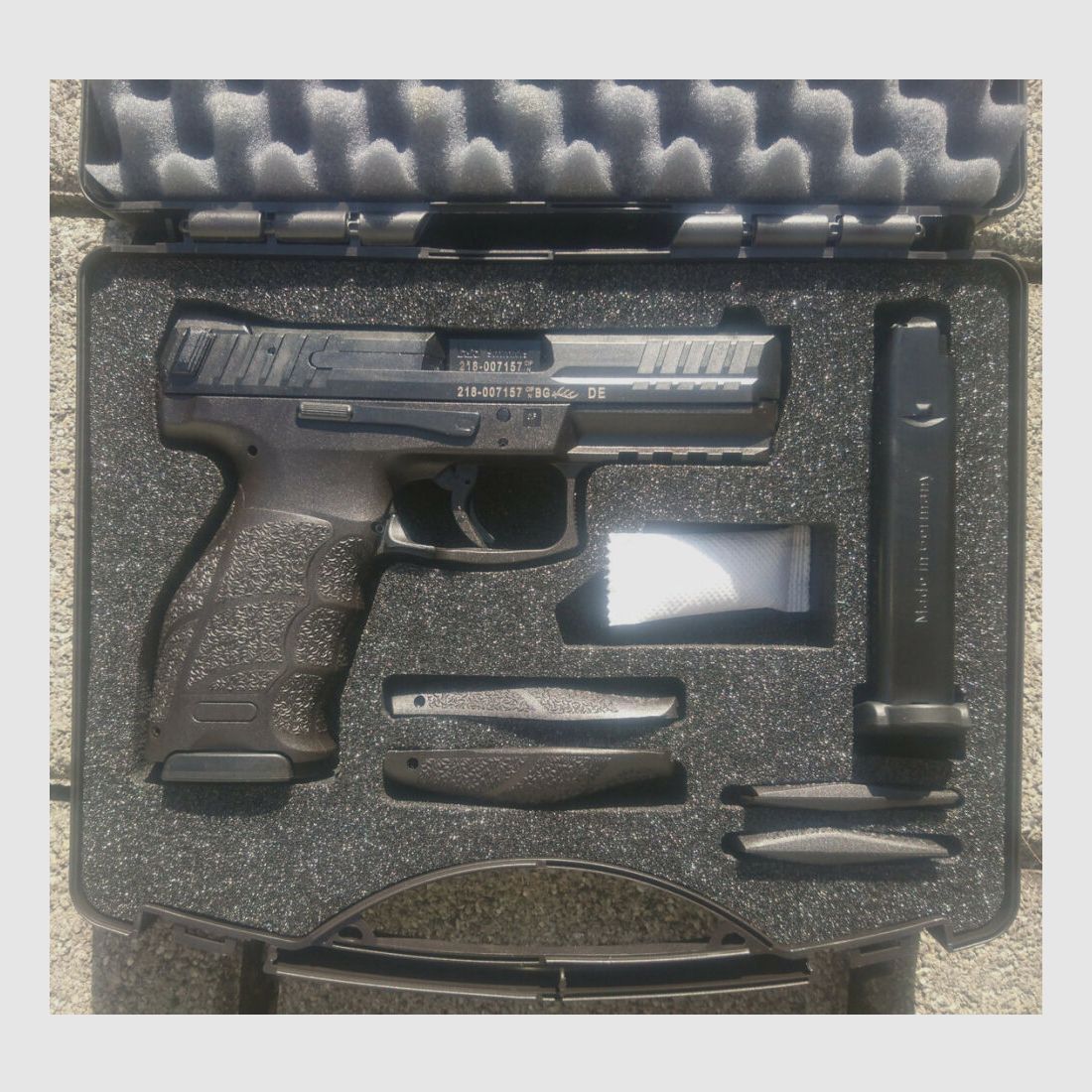 Heckler & Koch Pistole, Heckler & Koch SFP9-SF (Special Forces), 9x19; 9mm Para; 9mm Luger