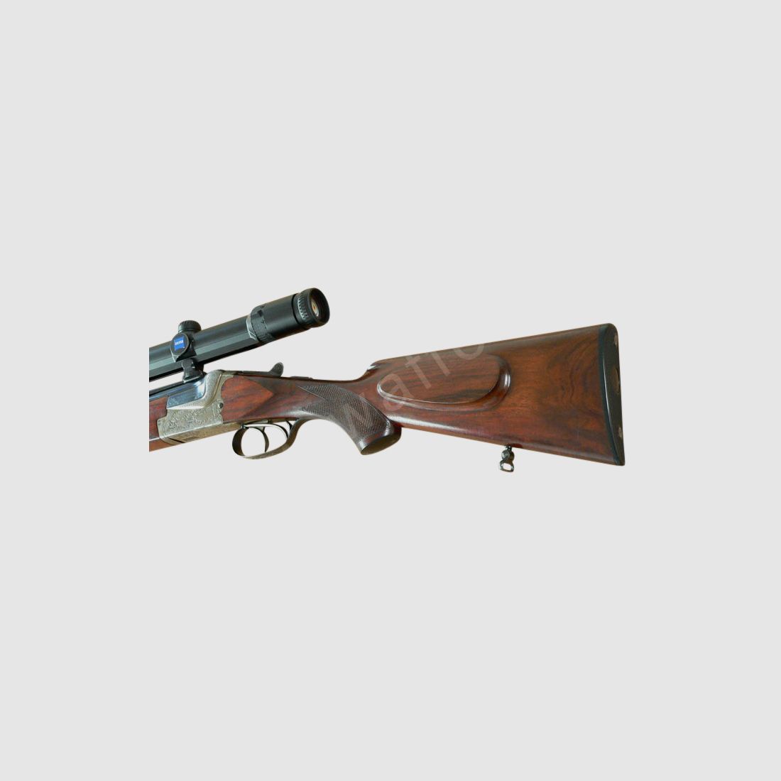 Double-barreled rifle Merkel Mod. 211e with WL, caliber .30-06, 16/70