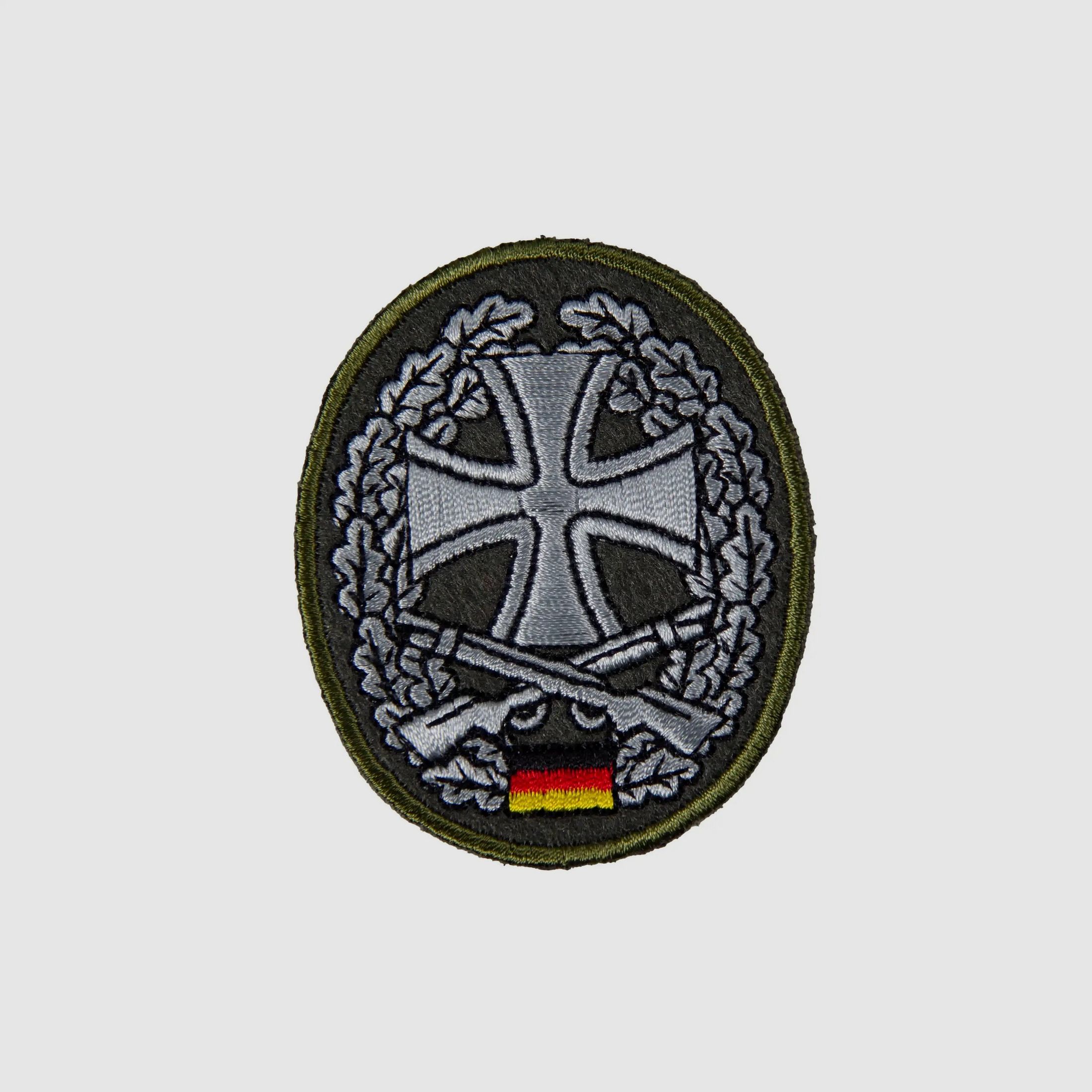 Oryginalna odznaka beretu Bundeswehry Ochrona Krajowa Tekstylia