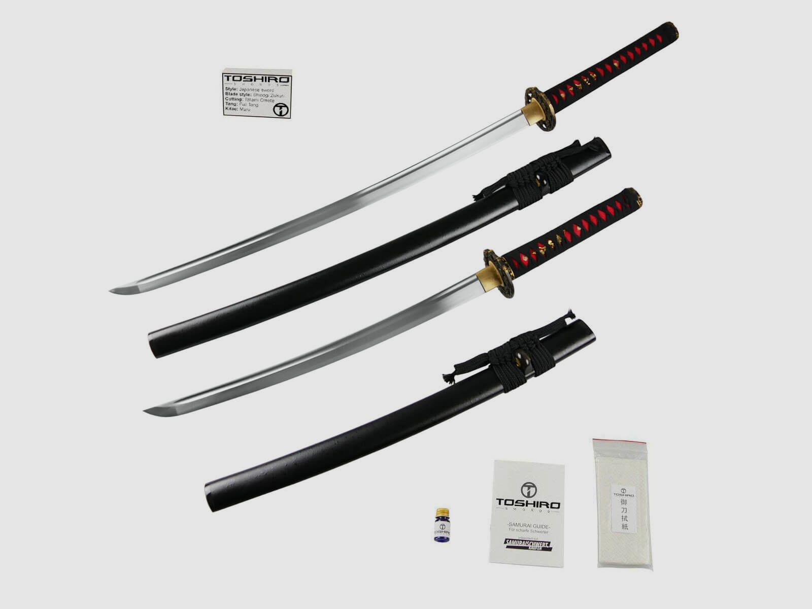Katana Wakizashi Schwertpaar Daisho Sakura Ishime