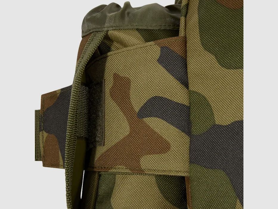 Brandit Taillengürtel "Allround" mit Tasche + Flaschenhalter - US Woodland