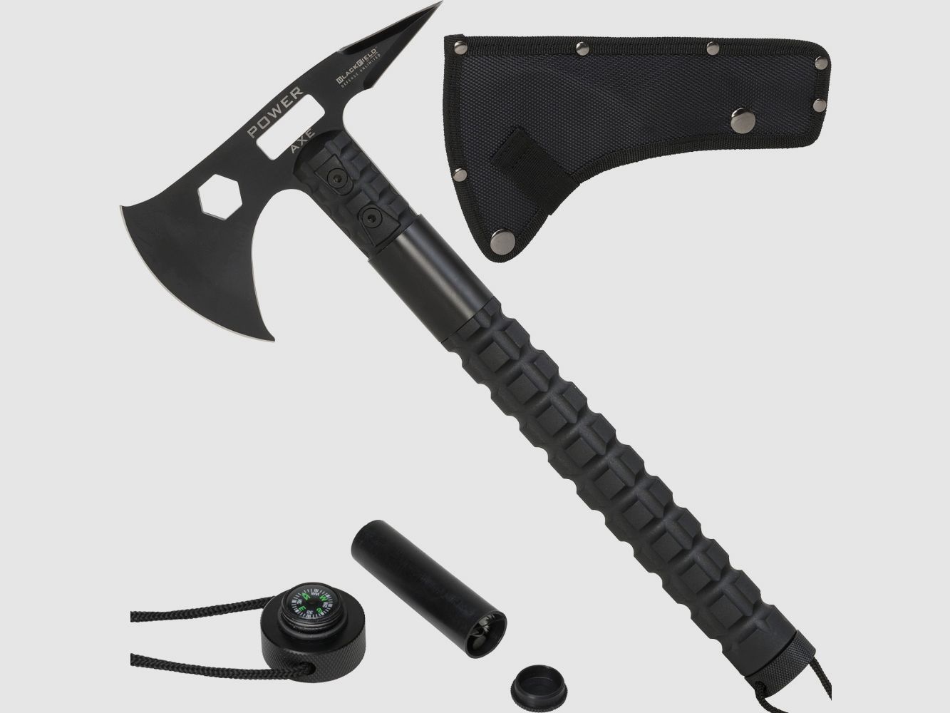 BlackField Tactical AXE Axt mit Kompass