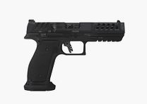 Carl-Walther PDP Steel Frame Match FS 9mm Luger Pistola