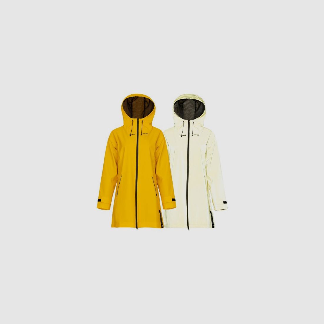 Paikka Damen Regenmantel Visibility Gelb L-XL
