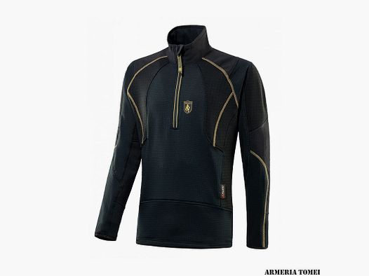 TRABALDO – FLEECE SHIRT – SERAK BLACK