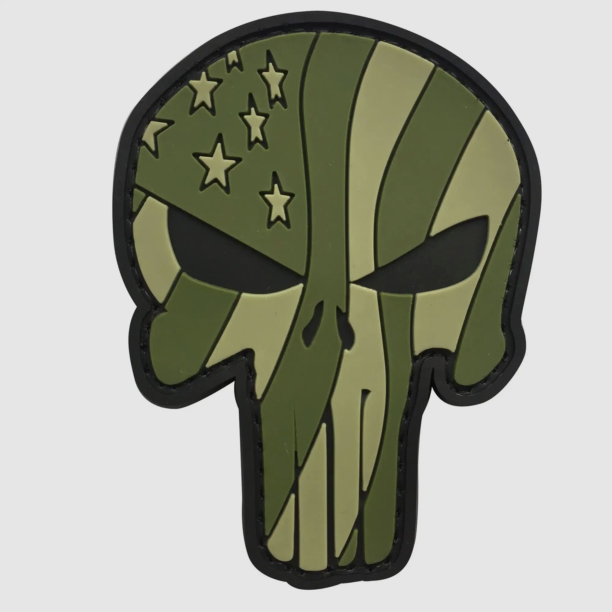 ASMC ASMC 3D Patch Punisher Waving US Flag