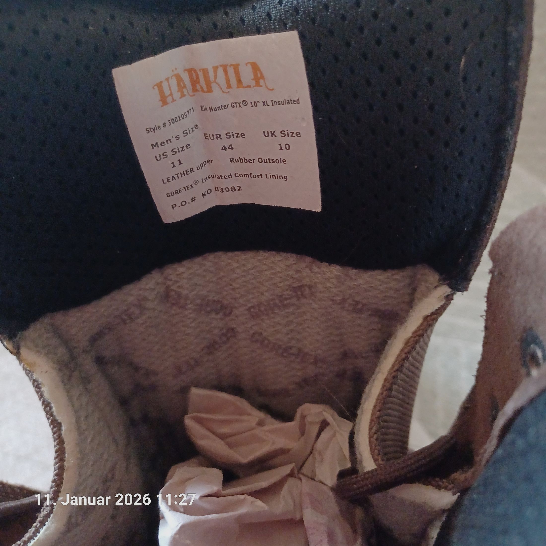 Härkila Elk Hunter GTX 10" XL Stiefel