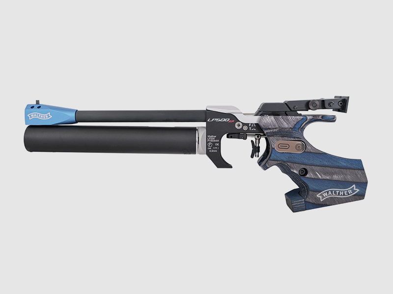 Carl-Walther LP500 XP Blue Angel pistolet à air comprimé de match, poignée taille M, droitier, image 6 sur 6