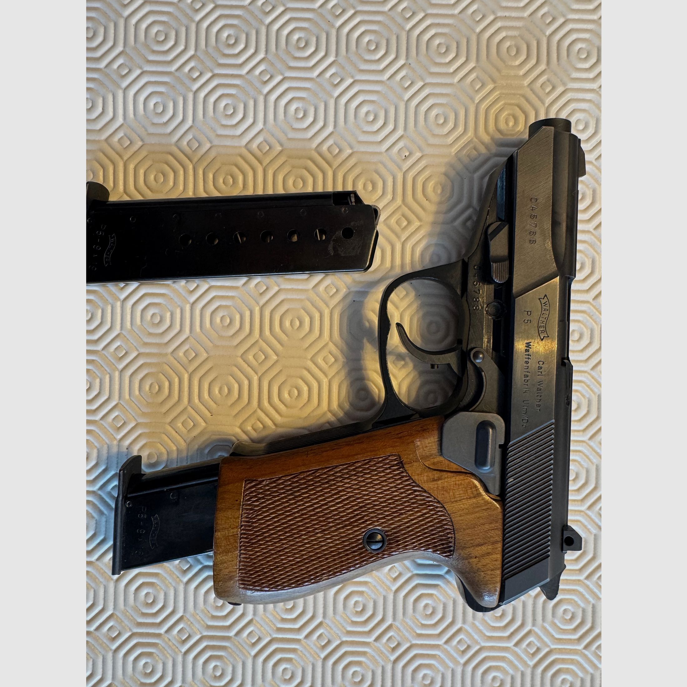 Walther P5 – calibre 9 × 19 – peu utilisé (env. 20 coups)