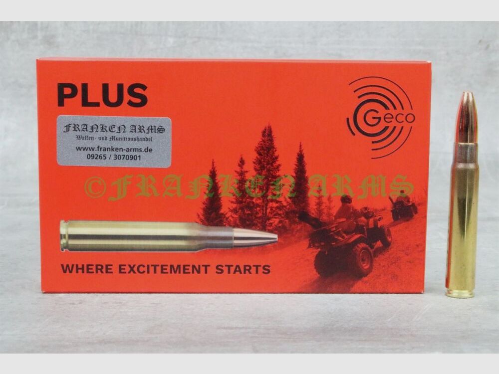 Geco Plus 9,3x62 255gr. 16,5g 20 pezzi