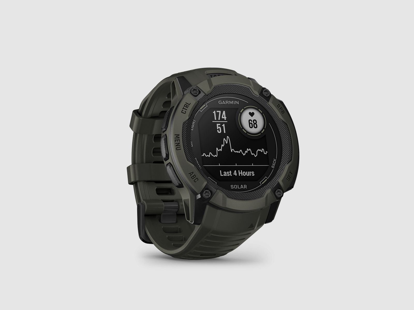 Garmin Instinct® 2X Solar, Moose Green