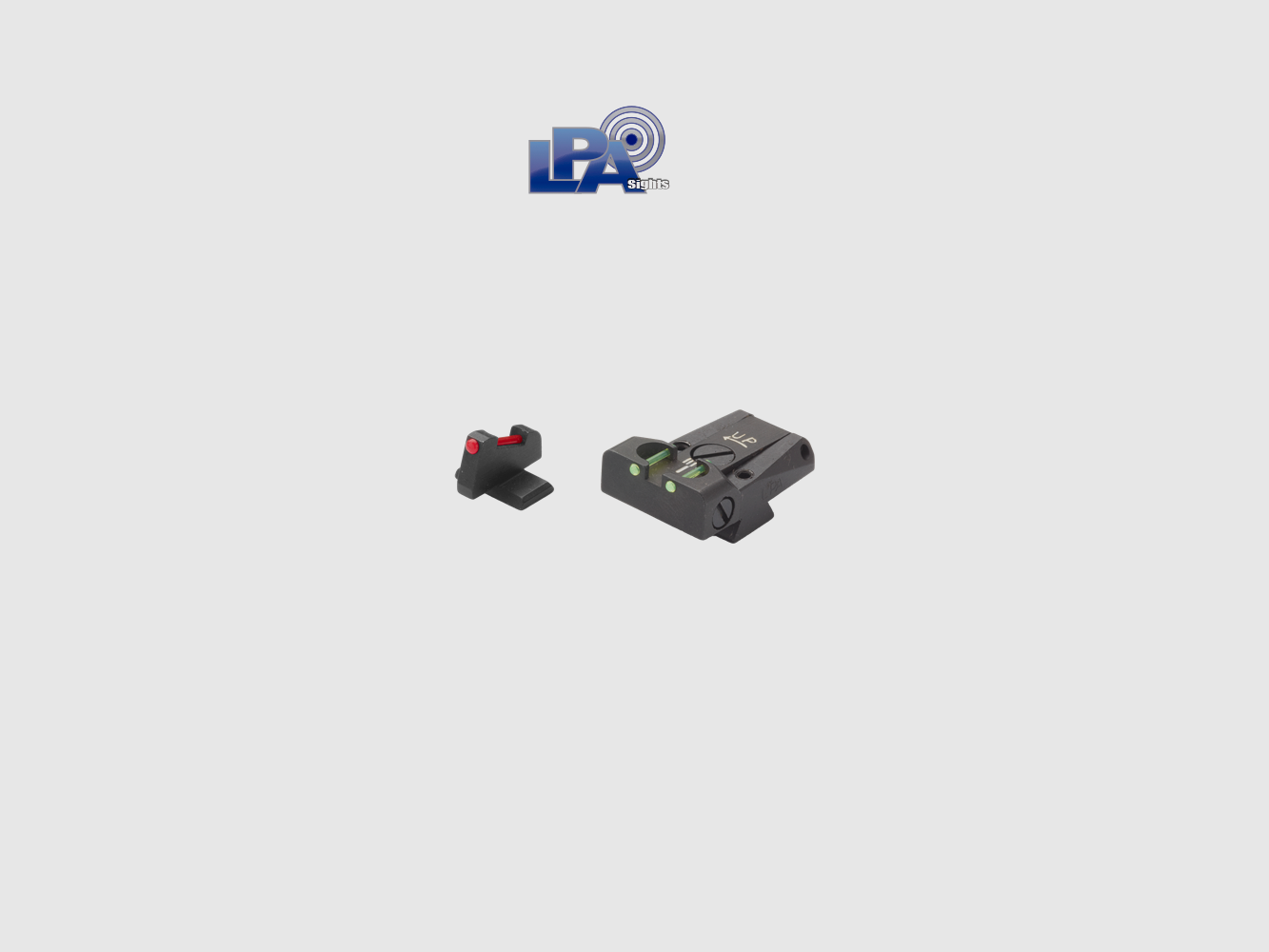 LPA Przyrząd celowniczy TTF P/BROWN.GP VIGILANT,GP MKIII,GP PRACTIC
